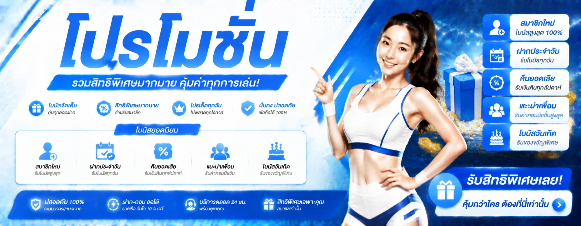 โปรโมชั่นสมาชิกใหม่ UFawin99 รับโบนัสฝากแรก